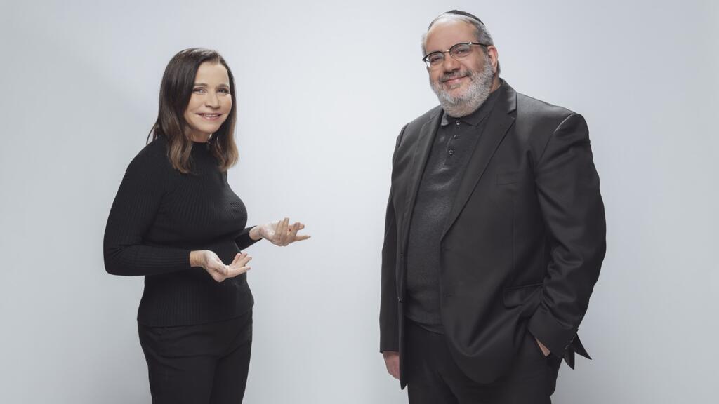 יגאל גואטה ושלי יחימוביץ' (צילום: באדיבות כאן) יגאל גואטה ושלי יחימוביץ'