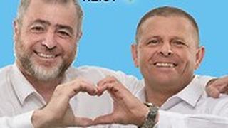 איתן כבל ושמעון ריקלין בקמפיין עיגול לטובה