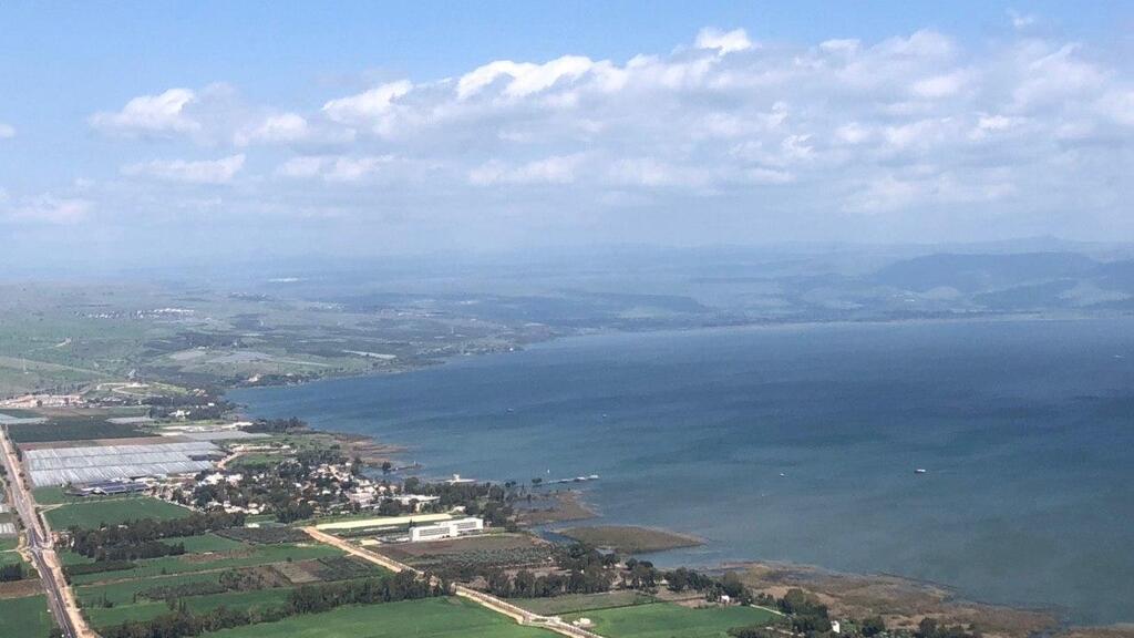 הכינרת ביום שבת חמים