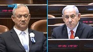 בני גנץ בנימין נתניהו 