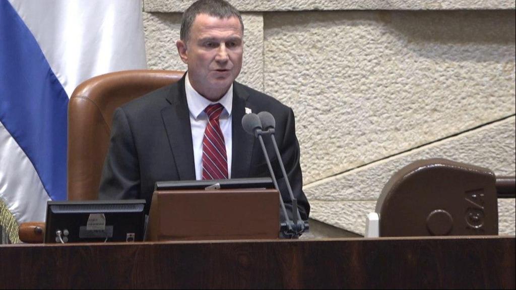 Knesset Speaker Yuli Edelstein (Photo: Knesset TV) יולי אדלשטיין
