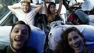 ישראלים בדרך לשדה התעופה בקוסקו