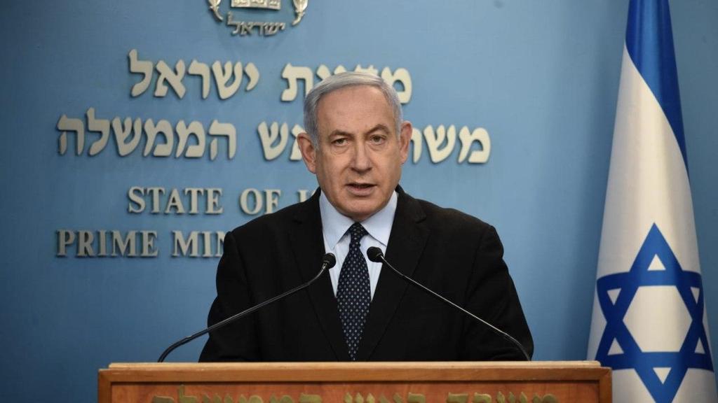 Benjamin Netanyahu addresses the nation about coronavirus (Photo: Yoav Dudkevitch) בנימין נתניהו