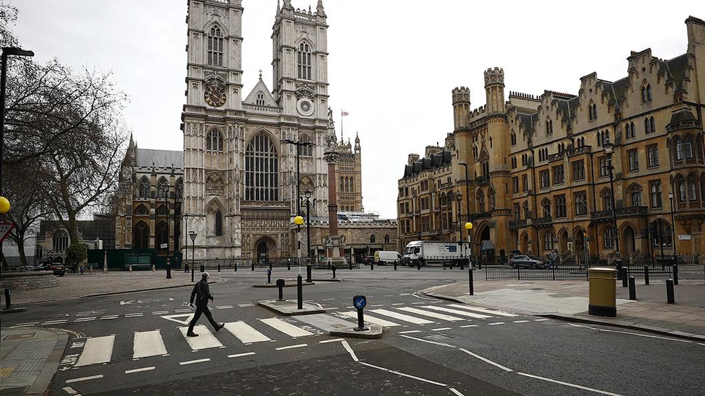 London during the coronavirus pandemic (Photo: Reuters) לונדון בריטניה נגיף קורונה