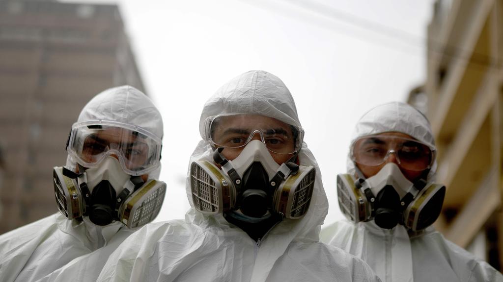 Coronavirus medical teams in Beirut 
