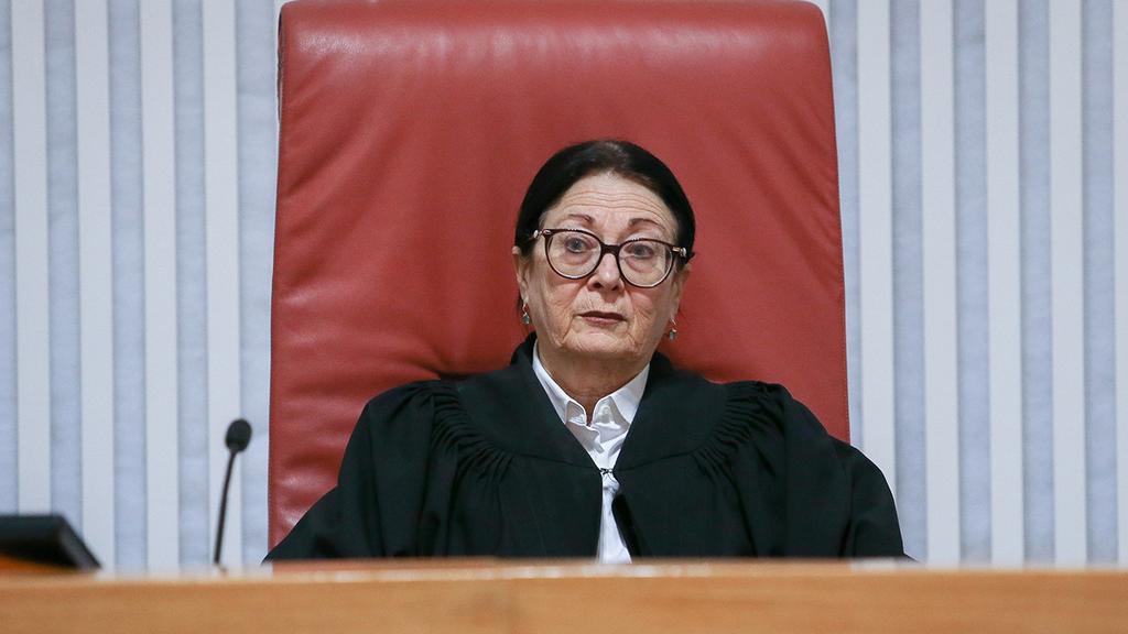 Chief Justice Esther Hayut (Photo: Oren Ben Hakoon ) בג"צ