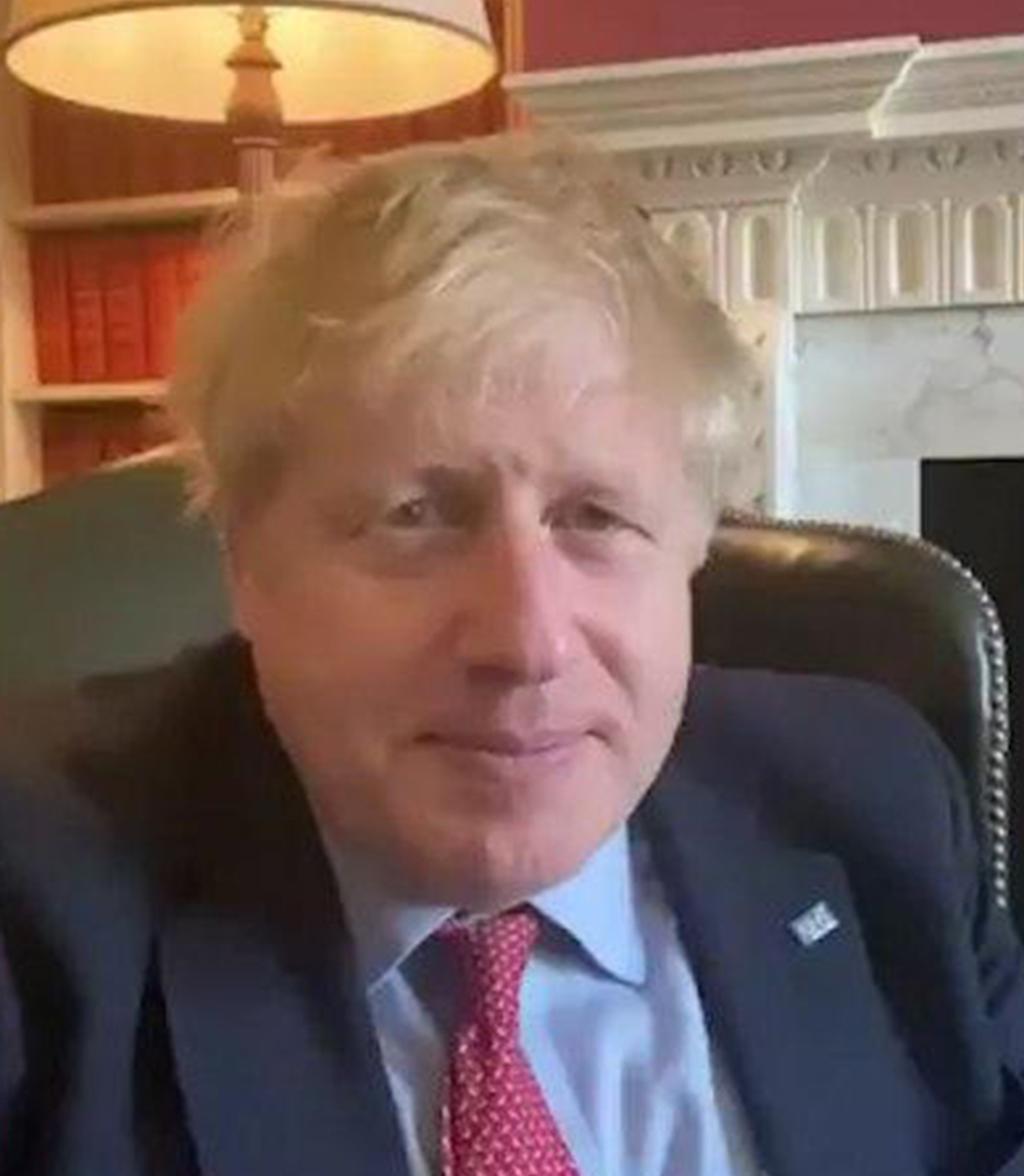 British Prime Minister Boris Johnson says he has tested positive for coronavirus בוריס ג'נסון ראש ממשלת בריטניה מודיע כי נדבק בנגיף הקורונה