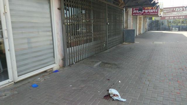 זירת הרצח בנתניה
