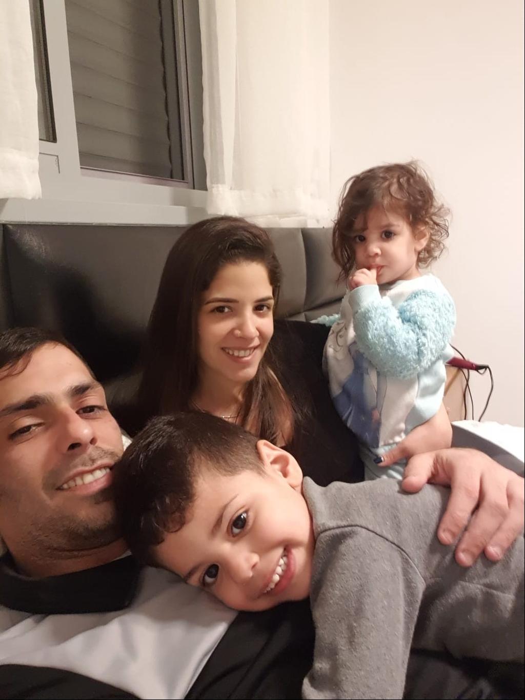 ניצן וגיל. "משהו טוב בכל זאת יצא מהקורונה הזאת" (צילום: אלבום משפחתי) ניצן וגיל