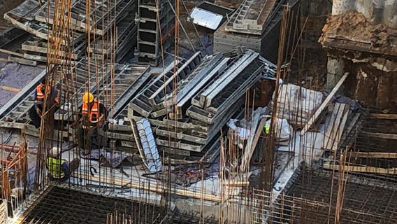 אתר בנייה. צילום: נעה קסלר