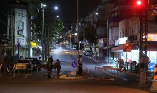  סגירת כביש ז'בוטינסקי בן גוריון בעקבות ההסגר על בני ברק