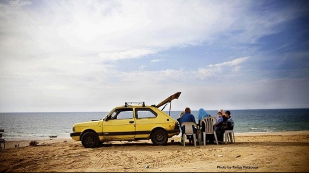 Concept shot for "A Gazan Weekend" "סוף שבוע בעזה". תמונת קונספט