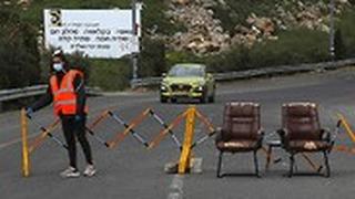 מחסום מאולתר ב מג'דל שמס 