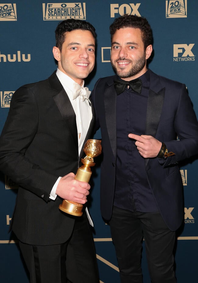 דומים אבל שונים. רמי וסמי מאלק (צילום: Getty Images) דומים אבל שונים. רמי וסמי מאלק