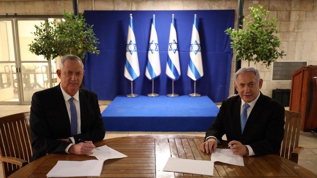 חתימה על ממשלת אחדות