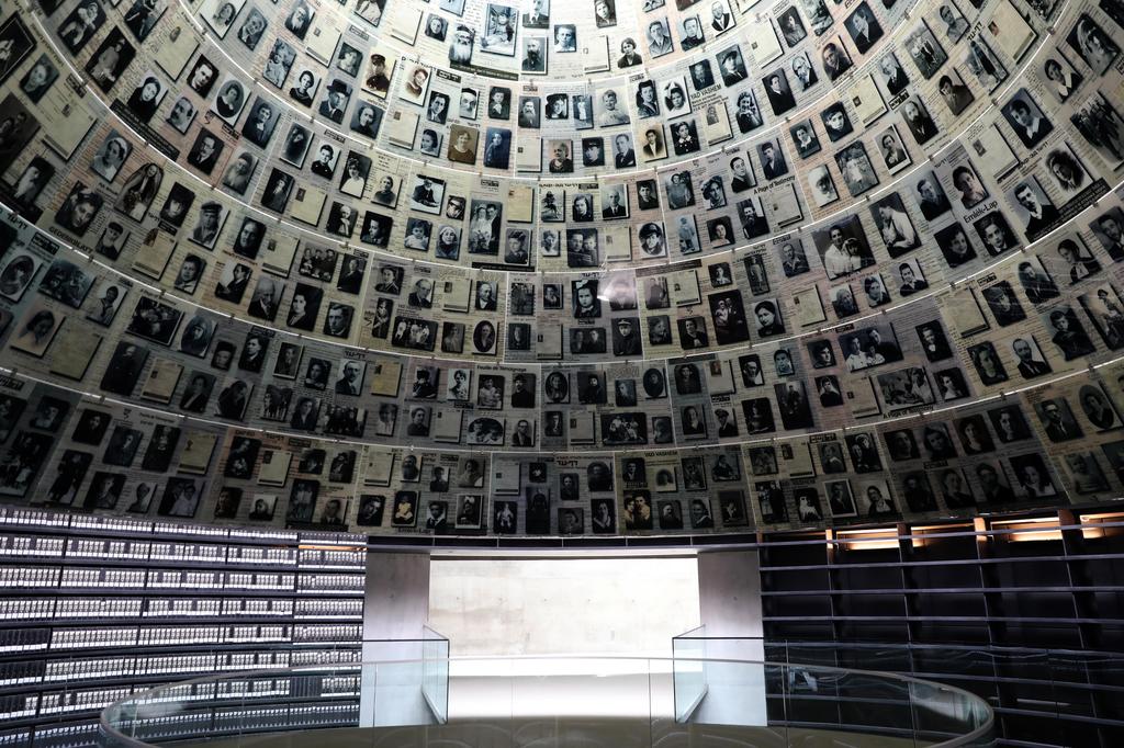 An interior view of the empty Hall of Names at the deserted Yad Vashem Holocaust Memorial Museum in Jerusalem (Photo: AFP) An interior view of a the empty Hall of Names at the deserted Yad Vashem Holocaust Memorial Museum in Jerusalem