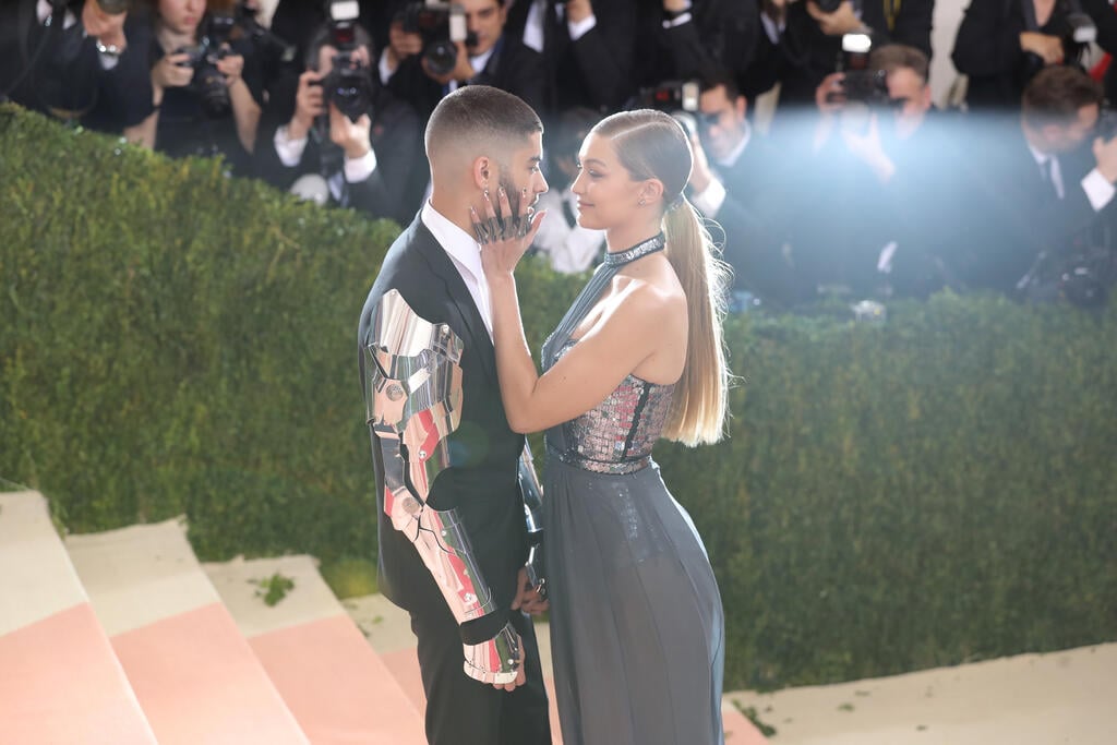 Hadid and Malik (Photo: Gettyimages) ג'יג'י חדיד