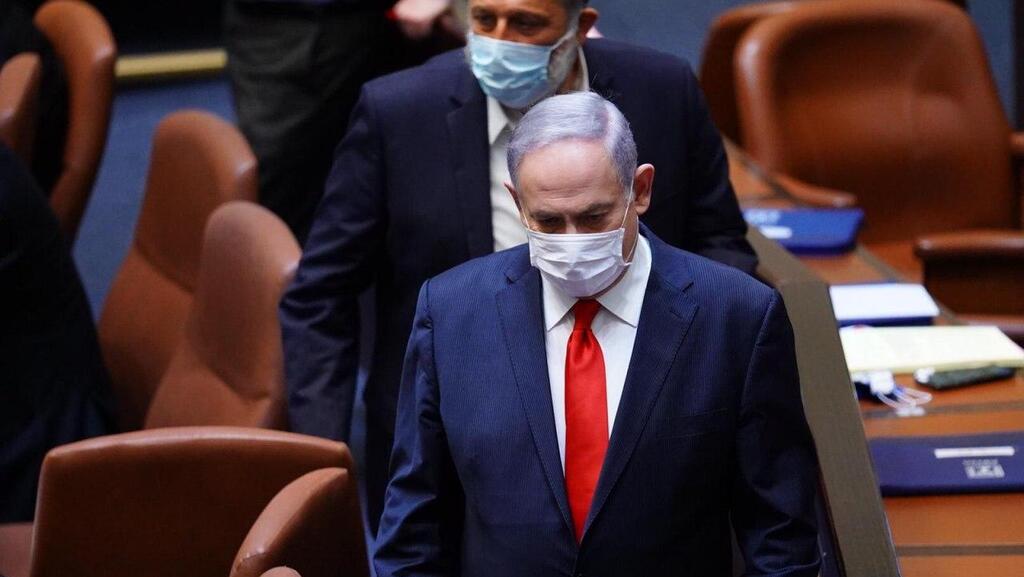 Prime Minister Benjamin Netanyahu (Photo: The Knesset spokesperson ) המליאה דנה באישור לקריאה שנייה ושלישית את התיקון לחוק יסוד