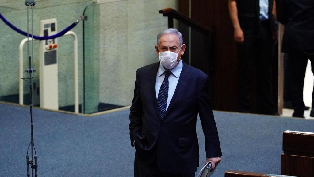 Prime Minister Netanyahu at the Knesset (Photo: Knesset PR) מליאת הכנסת אישור חוק הרוטציה