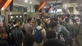 עומס בתחנה המרכזית בירושלים