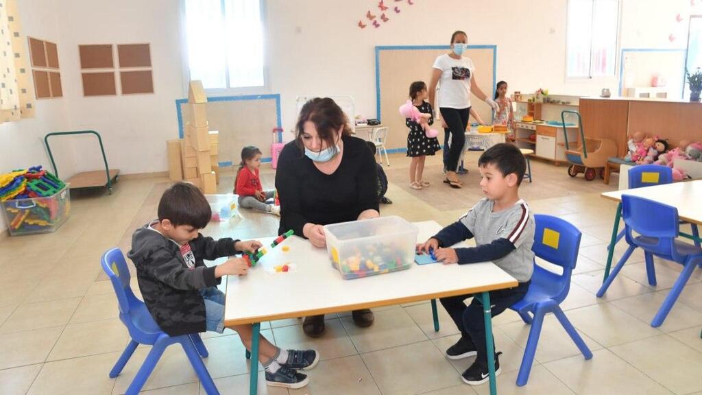 גני הילדים חוזרים. אופקים, ארכיון (צילום: חיים הורנשטיין) חזרה לגנים באופקים: גן כלנית