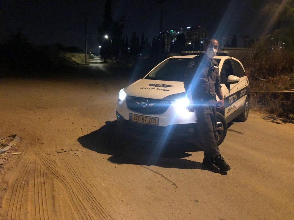 כניסה לבית העלמין הצבאי בבאר יעקב