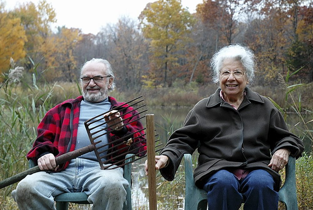 Joseph Feingold and his wife Regina at their country house in Ghent, New York (Photo: AP) Joseph Feingold and his wife Regina at their country house in Ghent, New York