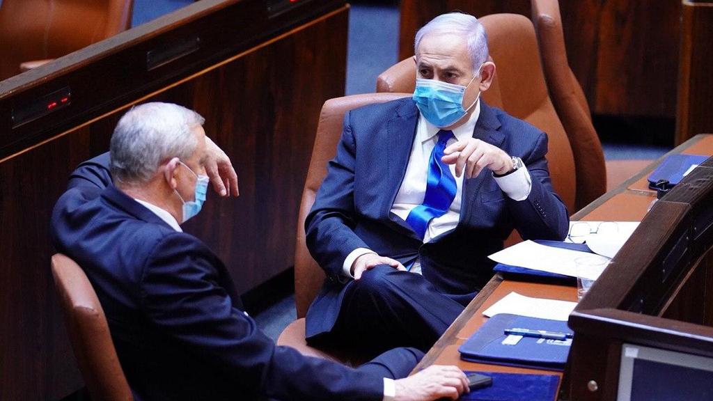 בני גנץ בנימין נתניהו 