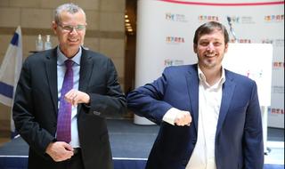 הנכנס והיוצא: זמיר ולוין בטקס חילופי השרים    