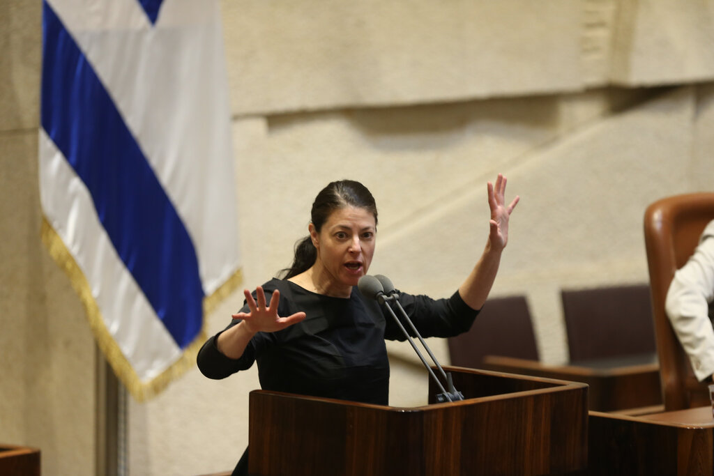 "קרב מול מנגנון משומן". מרב מיכאלי (צילום: אלכס קולומויסקי) מרב מיכאלי בכנסת