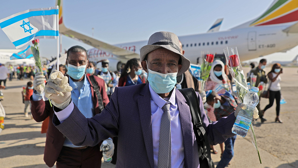  119 עולים חדשים מאתיופיה הגיעו לישראל בטיסה מיוחדת של הסוכנות היהודית