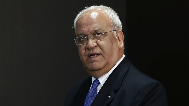Palestinian diplomat Saeb Erekat 
