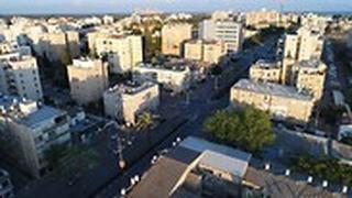 העיר חדרה ממבט ציפור