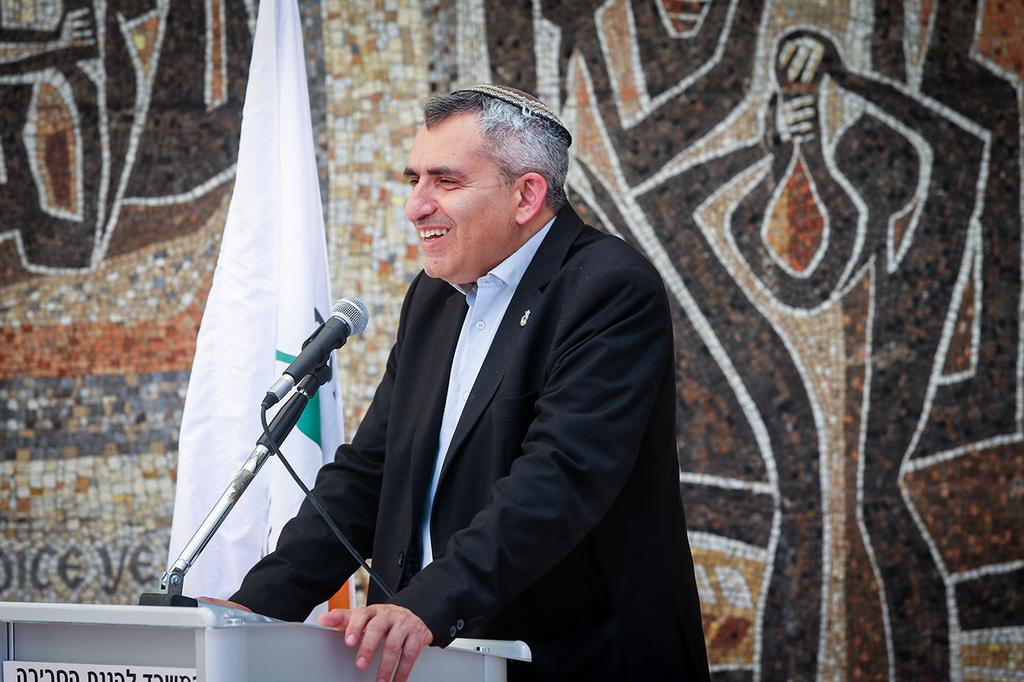 Higher Education Minister Ze'ev Elkin (Photo Alex Kolomoisky) זאב אלקין