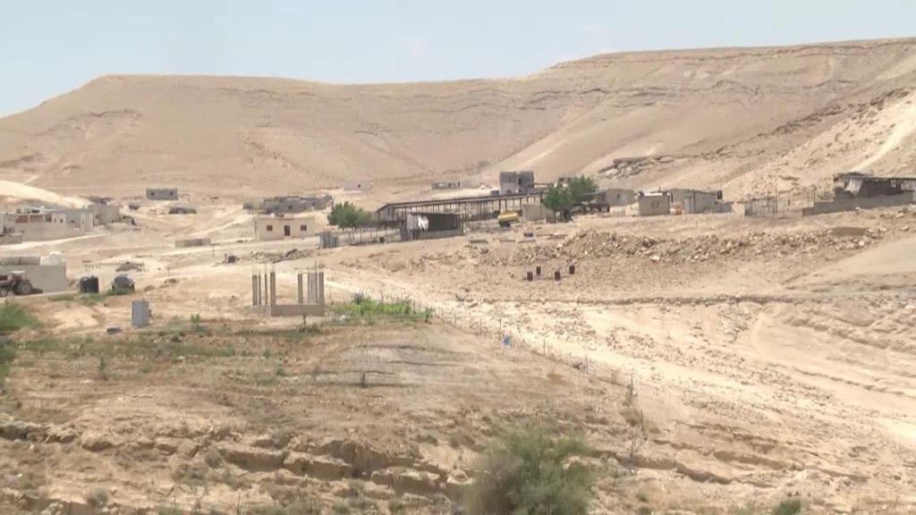 A Bedouin village in the Jordan Valley (Photo: Gil Yoahnon) הבקעה