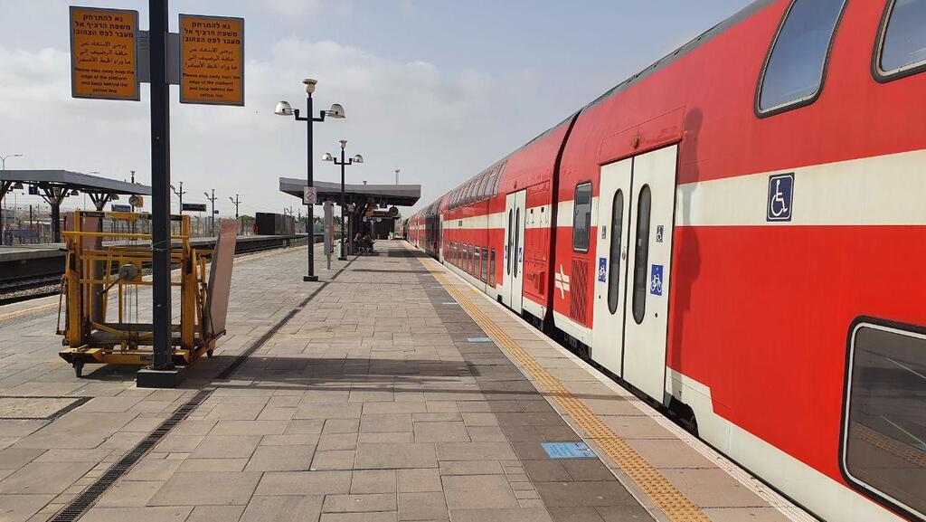 תחנת באר שבע מרכז. "רכבת ישראל לוקחת חלק פעיל בעיכוב" (צילום: בראל אפרים) באר שבע מרכז