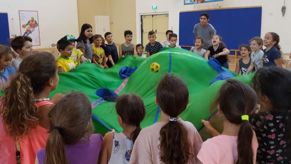 קייטנת עולם הכושר (צילום: אייל צור ) קייטנת עולם הכושר