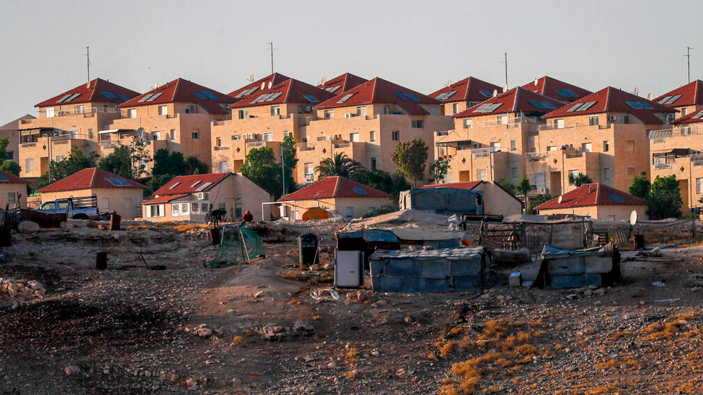 West Bank settlement (Photo: AFP) מעלה אדומים התנחלויות התנחלות סיפוח