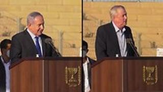 חצי חצי בנימין נתניהו בני גנץ מסדר כנפיים