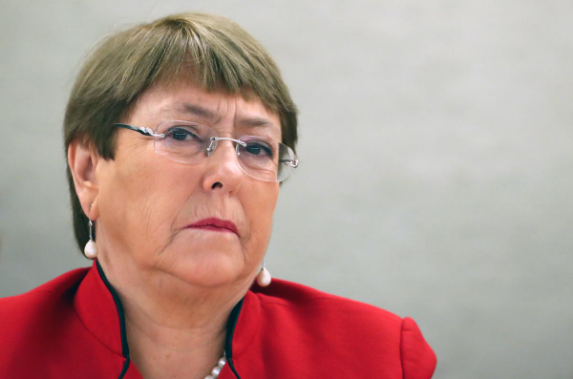 United Nations High Commissioner for Human Rights Michelle Bachelet (Photo: Reuters) United Nations High Commissioner for Human Rights Michelle Bachelet
