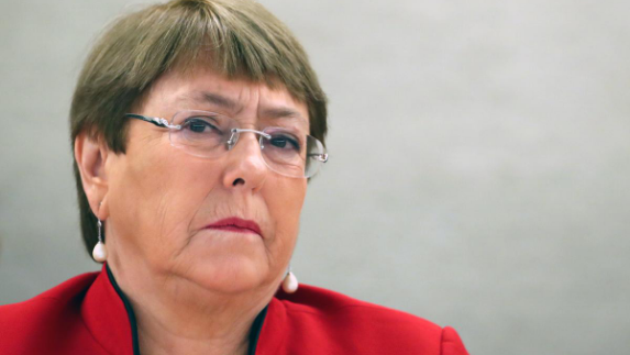 United Nations High Commissioner for Human Rights Michelle Bachelet (Photo: Reuters) United Nations High Commissioner for Human Rights Michelle Bachelet