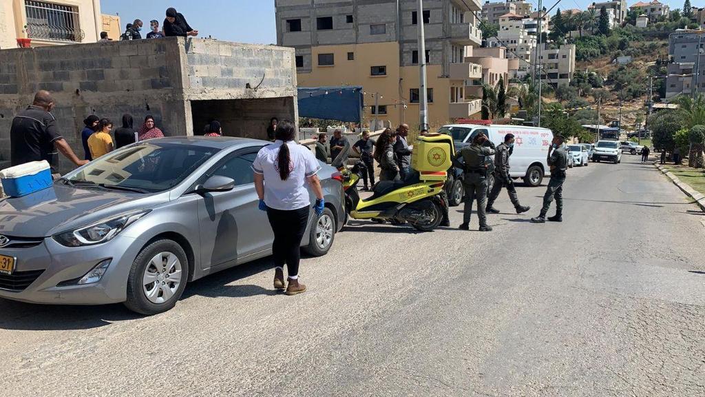 זירת הרצח בטייבה אישה נרצחה בידי בעלה בטייבה