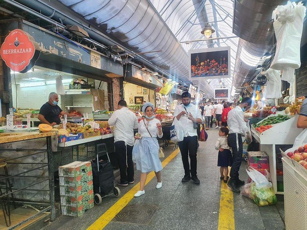 שוק מחנה יהודה (צילום: משה מזרחי ) שוק מחנה יהודה