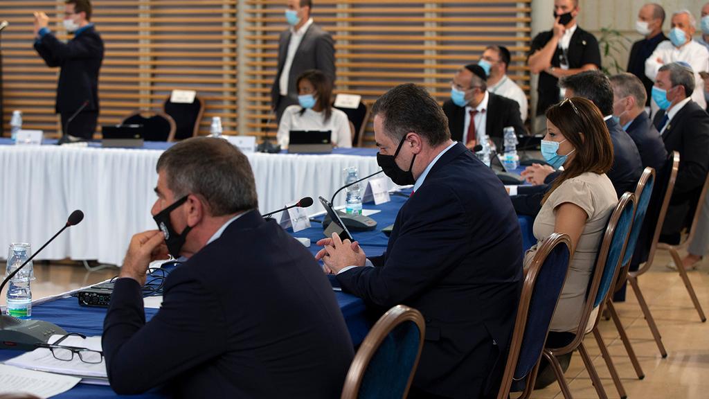 Government meeting on Sunday (Photo: Amit Shaabi) ישיבת ממשלה