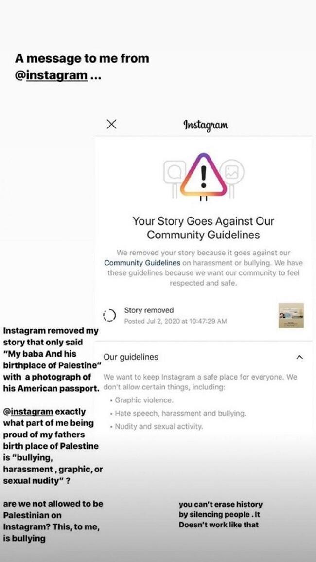 בלה חדיד נגד אינסטגרם (צילום: אינסטגרם) בלה חדיד נגד אינסטגרם
