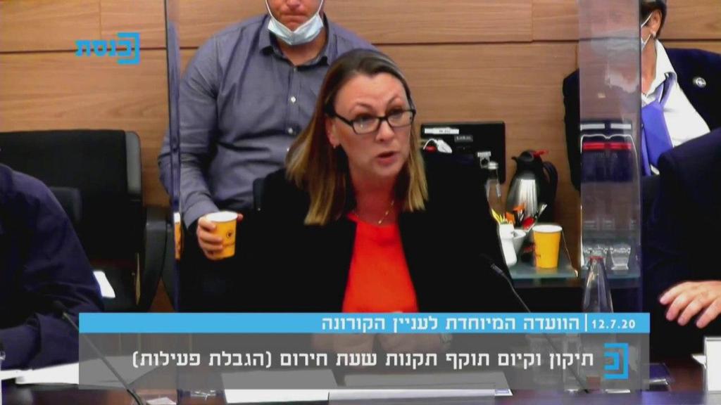יוליה מלינובסקי (צילום: ערוץ הכנסת) יוליה מלינובסקי