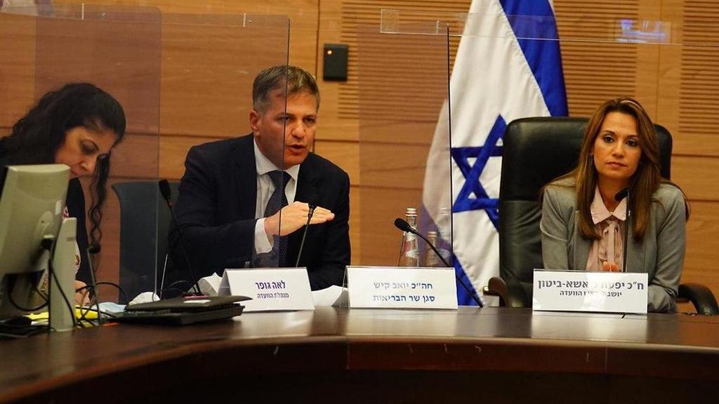 הדיון בוועדת הקורונה (צילום: ערוץ כנסת) וועדת הקורונה בהחלטה על חדרי כושר ובריכות