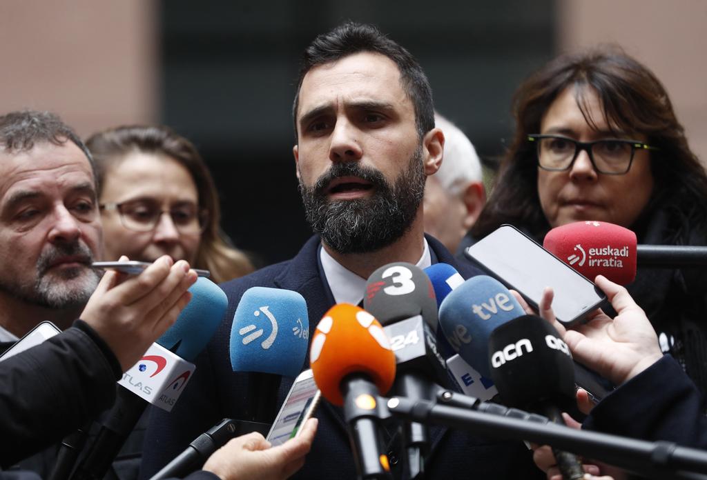 President of Catalonian Parliament Roger Torrent (Photo: AP) President of Catalonian Parliament Roger Torrent