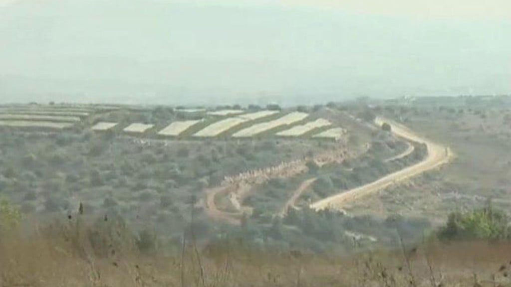 אזור התקרית סמוך להר דב בצפון אזור התקרית הביטחונית סמוך להר דב בצפון