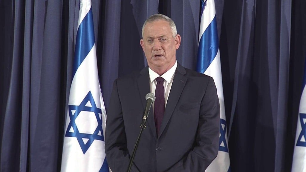 בני גנץ. בינתיים שיתוף פעולה מלא (צילום: לע"מ ) בני גנץ